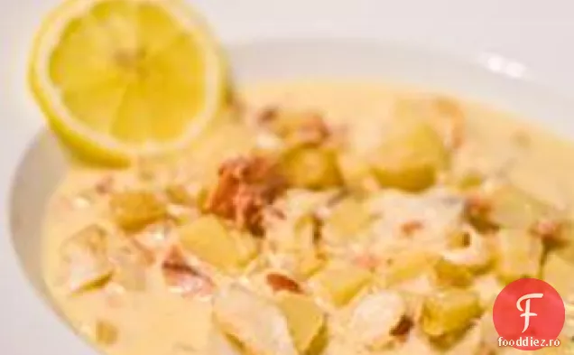 Smoky Cod și păstârnac Chowder