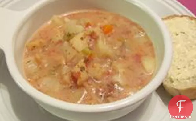 Chowder de captură de pescar