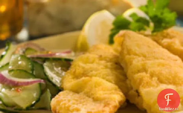 Somn Prăjit Cu Salată De Castraveți