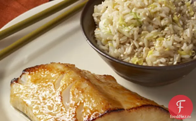 Miso-Fileuri De Pește Glazurate