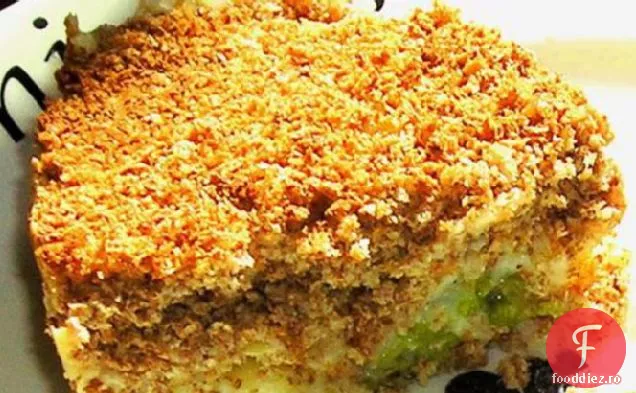 Plăcintă cu pește și Broccoli