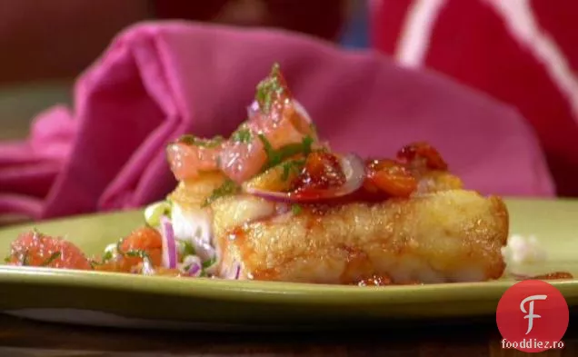 Cod ars cu glazură portocalie de sânge