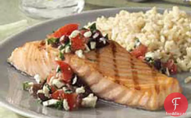 Cod cu Salsa mediteraneană
