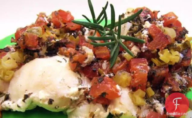 Pește cu ierburi și var