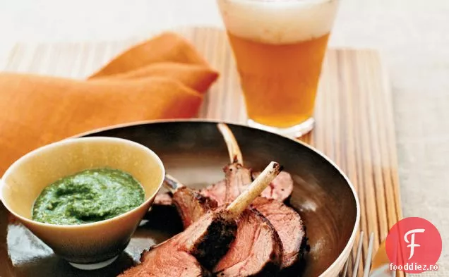 Raft de miel cu Pesto de rucola