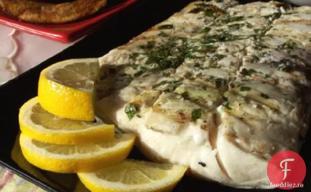 Halibut La Grătar Pur Și Simplu Delicios