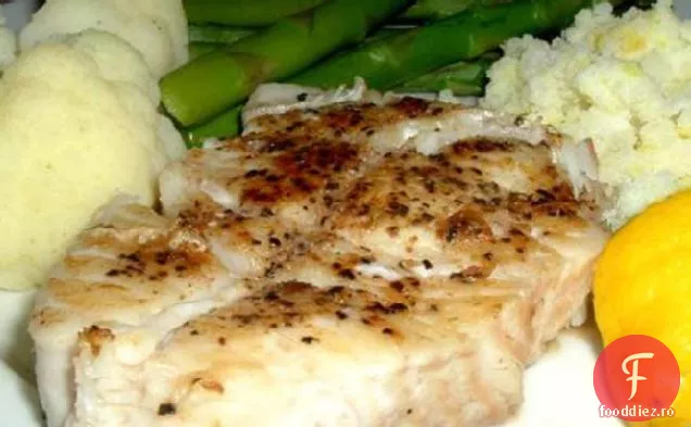 Cajun Halibut