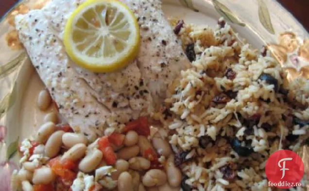 Halibut toscan pentru doi