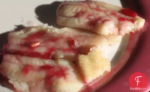 Halibut, La Grătar, Cu Sos De Usturoi De Coacăz Roșu