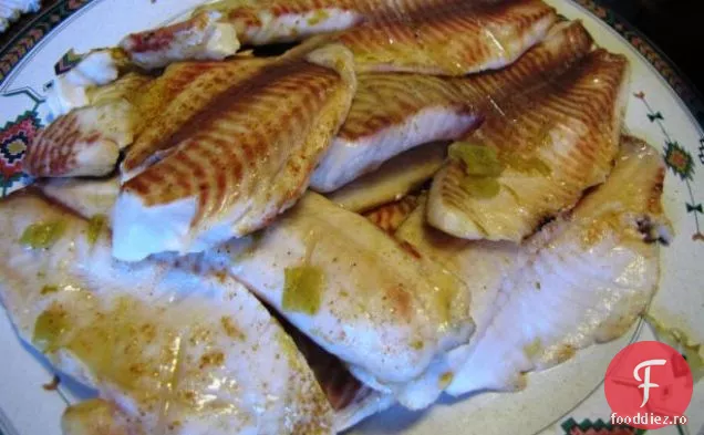 Crustă de nuci de Macadamia pentru pește-Mahi Mahi, somon, pește-spadă, rugos portocaliu