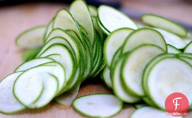 Salată De Carpaccio De Dovlecei