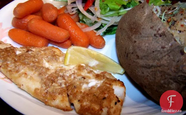 Fript Orange Roughy-scăzut de grăsimi și atât de sănătos!
