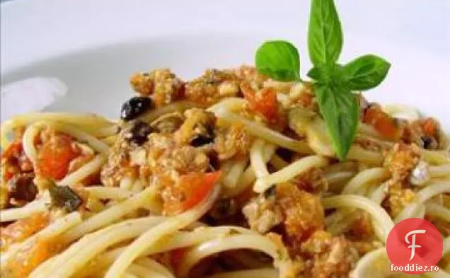 Paste cu sos de Sardine (Paste con Sardine Siciliano)