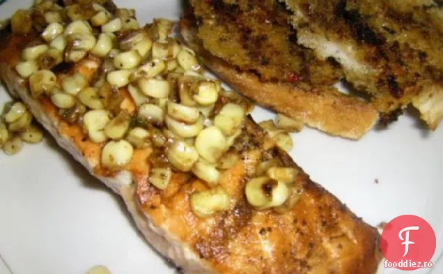 Somon la grătar de Bobby Flay (sănătos)