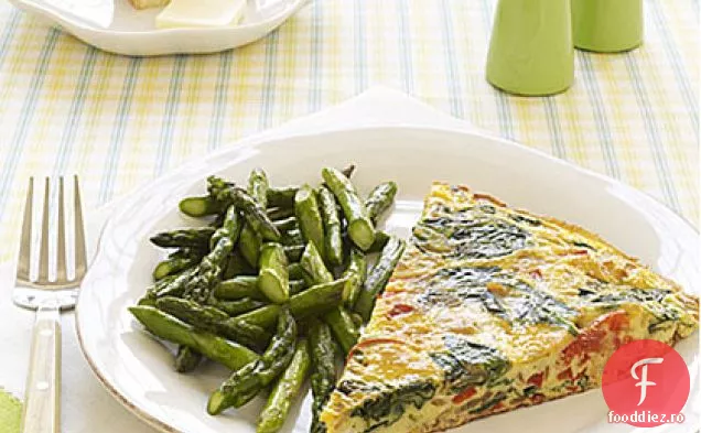 Frittata De Somon-Spanac