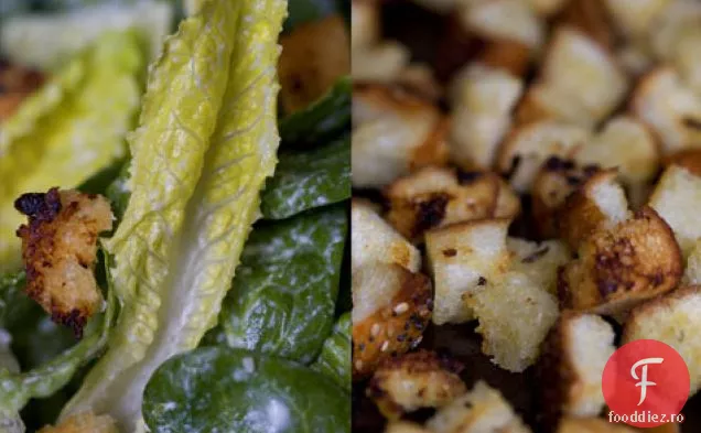 Rețetă De Salată Vegană Caesar