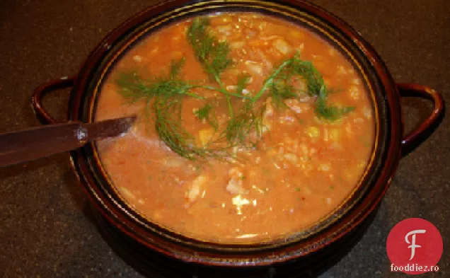 Chowder Ușor De Fructe De Mare