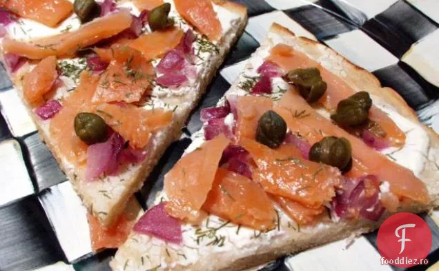 Somon glazurat Balsamic și Grapefruit la grătar