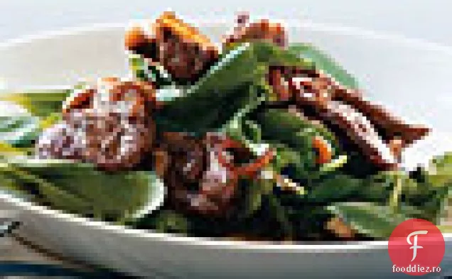 Friptură feliată cu rucola