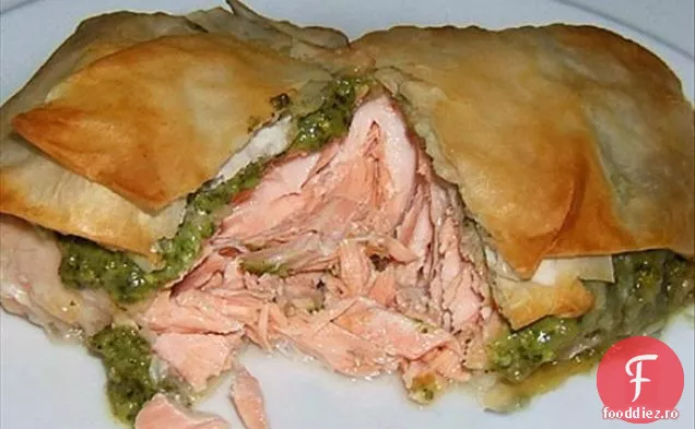 Somon vindecat de Gravlaks danezi (lox) 