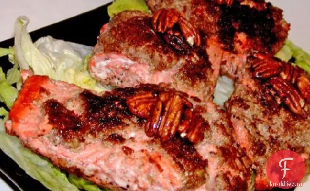 Pecan Crusted Somon