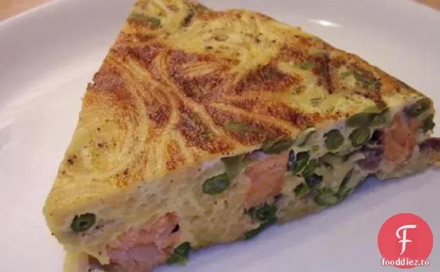 Trilogia Somonului (Partea A II-A): Gravad Salmon Pasta Frittata