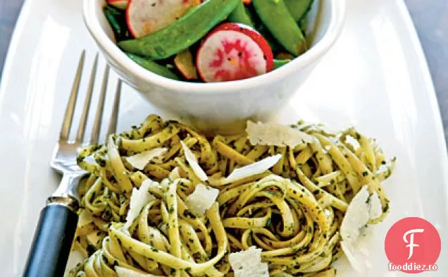 Linguine cu pesto de rucola