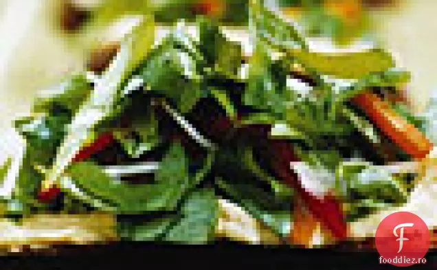 Bruschette cu năut pur și Rucola