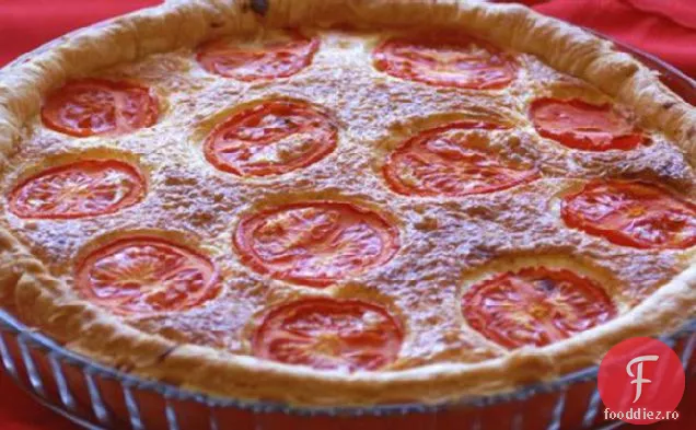 Quiche Cu Somon Și Roșii