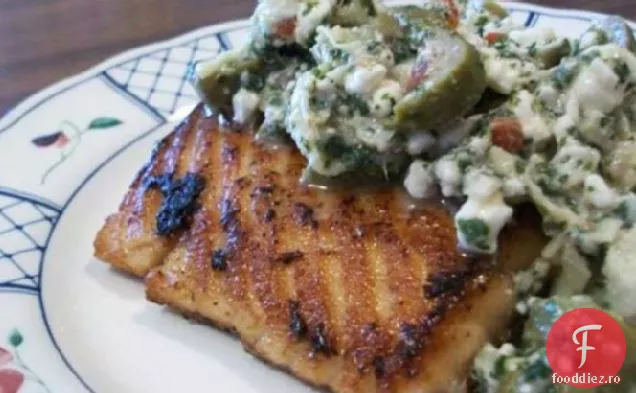 South Beach Diet Somon La Grătar Cu Salsa De Anghinare