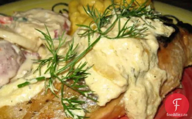 Somon Prăjit În Stil Gravlax