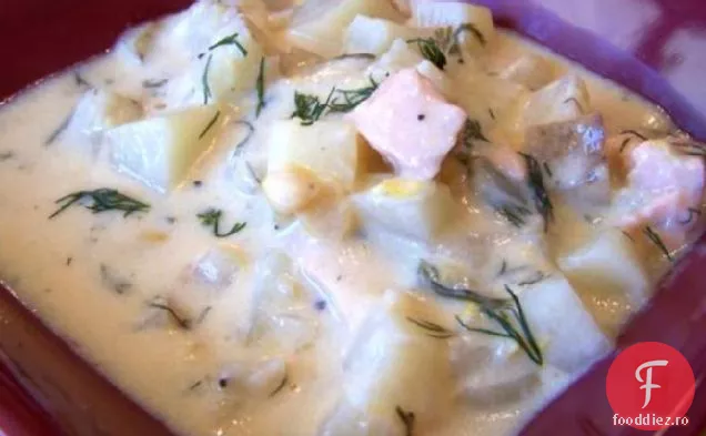 Chowder De Somon Afumat