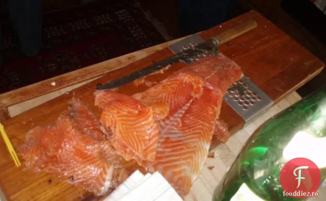 Gravlax ușor și simplu