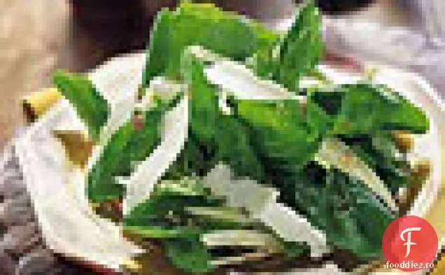 Salată de salată de fenicul, rucola și Ricotta