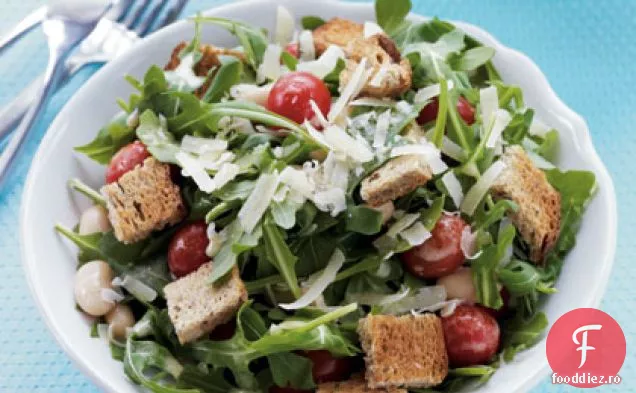 Salată de rucola cu pansament cu lămâie-Dijon