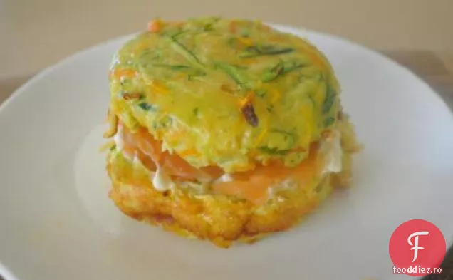 Triunghiuri Frittata De Somon Afumat