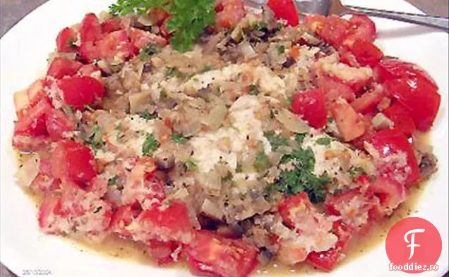 Snapper roșu cu sos de morcov Curry roșu pentru doi