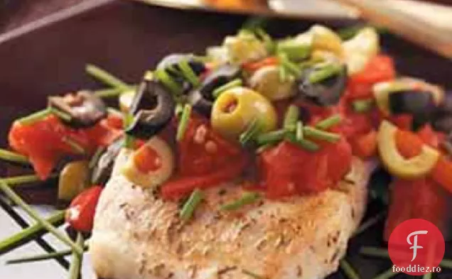 Snapper Roșu În Stil Mediteranean