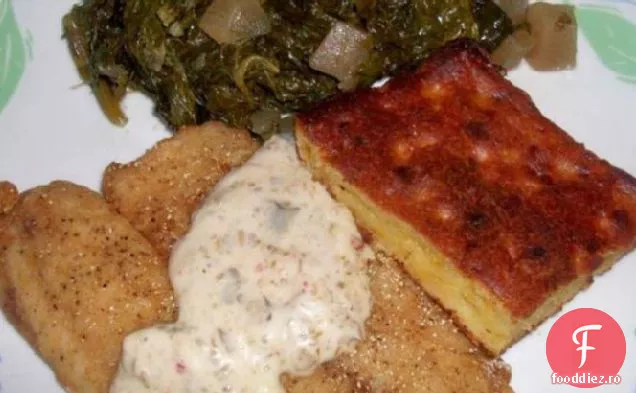 Pan Prăjit Cajun Tilapia