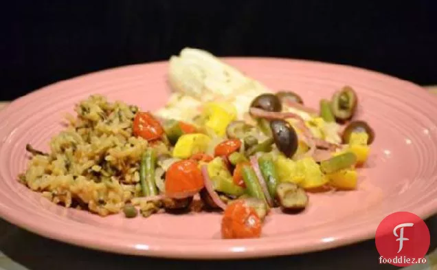 Tilapia Și Pachet De Legume De Vară