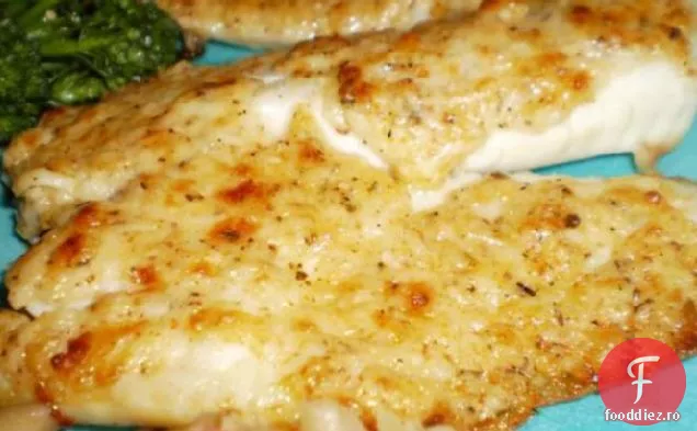 Tilapia Friptă Cu Parmezan