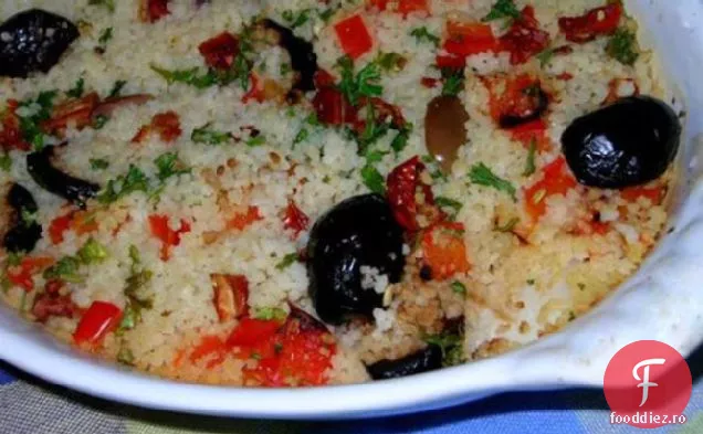 Tilapia Incrustată Cu Cuscus