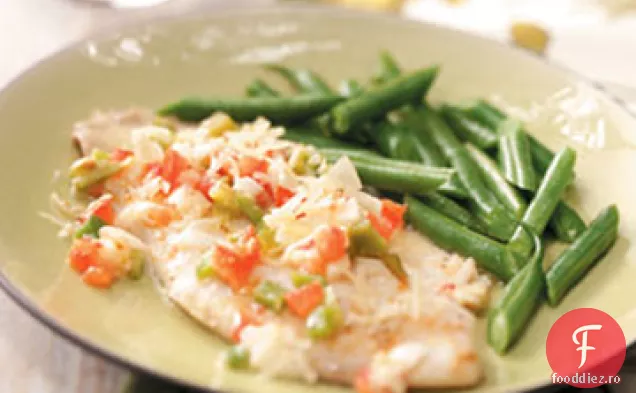 Veggie-Topped Tilapia