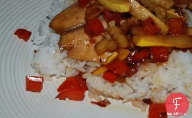 Tilapia La Grătar În Stil Asiatic