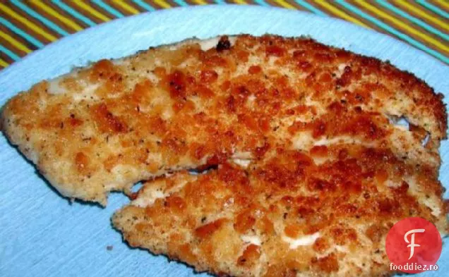 Tilapia Cu Crustă De Plante