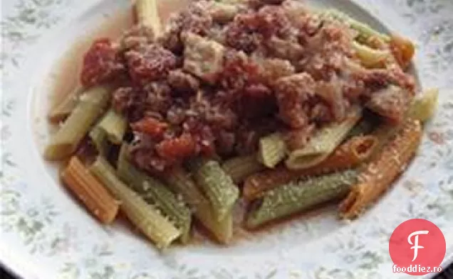 Spaghete Zing-a-Ding-Ding cu ton alb