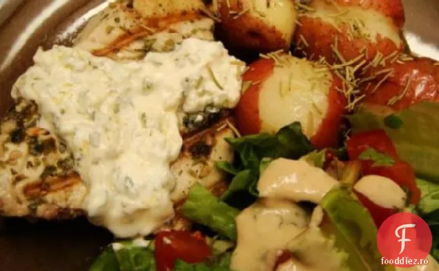 Ton La Grătar Cu Aioli