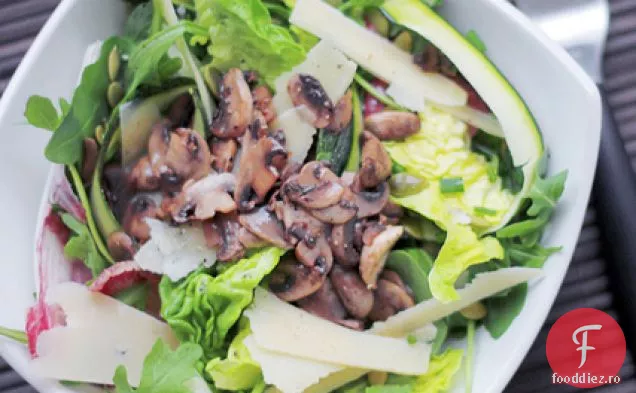 Ciuperci, Brânză Parmigiano Și Dovlecei