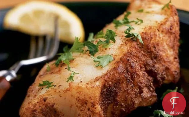 Biban De Mare Chilian Cu Crustă De Chimen