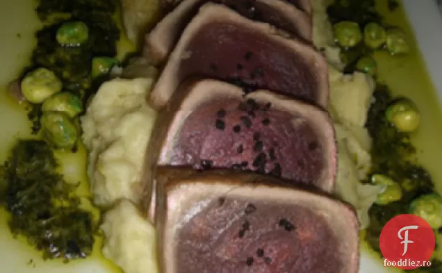 Tonul se satură cu maioneză Wasabi